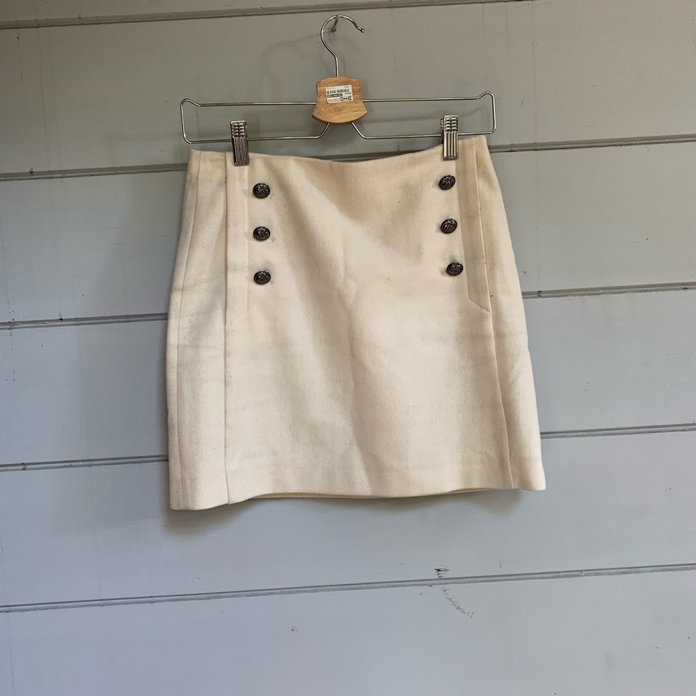 Tommy Hilfiger Wool Mini Skirt